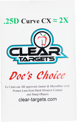 Curve CX Compound Clear Targets Doc's Choice Lens