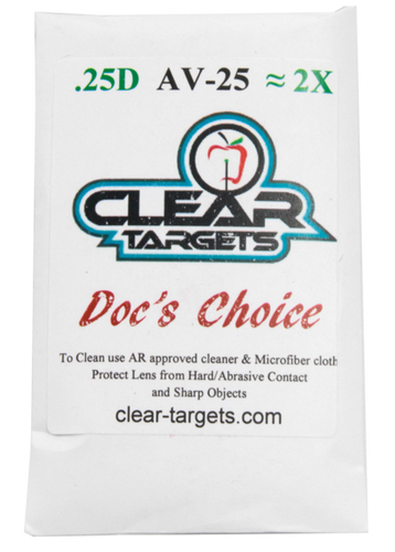 AV25 Scope Clear Targets Doc's Choice Lens