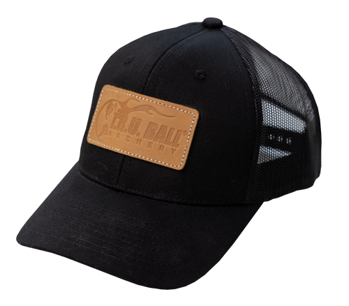 T.R.U. Ball®/AXCEL® Black Flat Brim Hat