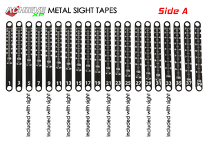 Achieve XP Metal Sight Tapes