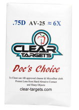 Load image into Gallery viewer, AV25 Scope Clear Targets Doc&#39;s Choice Lens