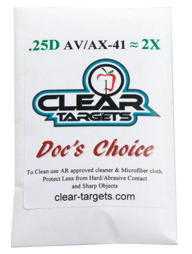 AV41 Scope Clear Targets Doc's Choice Lens