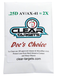 AV41 Scope Clear Targets Doc's Choice Lens