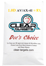 Load image into Gallery viewer, AV41 Scope Clear Targets Doc&#39;s Choice Lens