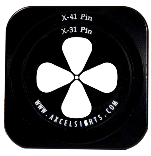 Fiber Optic Ring Pin Centering Gauge