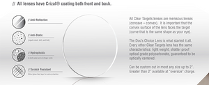 Curve CX Compound Clear Targets Doc's Choice Lens