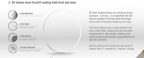 AV31 Scope Clear Targets Doc's Choice Lens